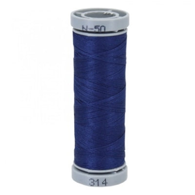 Presencia 50 wt. 3 Ply Cotton Sewing Thread - Navy Blue 3