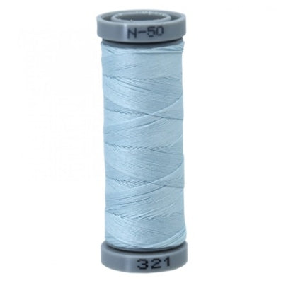 Presencia 50 wt. 3 Ply Cotton Sewing Thread - Very Light Blue