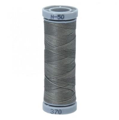 Presencia 50 wt. 3 Ply Cotton Sewing Thread - Dark Beaver Gray 2