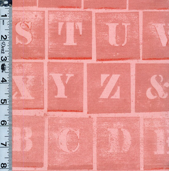 Journal Basics - Character Stencil Coral