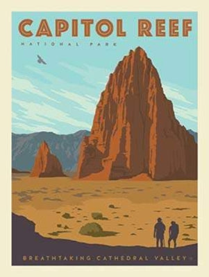 National Parks Poster Panel - Capitol Reef Multi