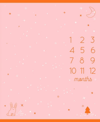 Birthday Panel - Calendar Baby Cotton Candy