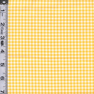 Sweet Bees - Gingham Check Yellow