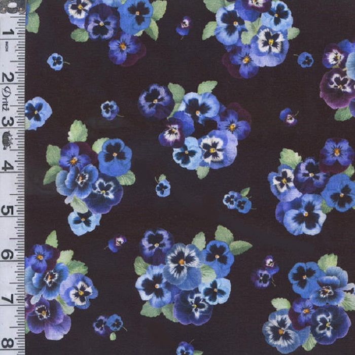 Pansy Paradise - Pansy Bouquets Black