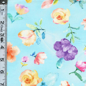 Spring Song - Floral Blue