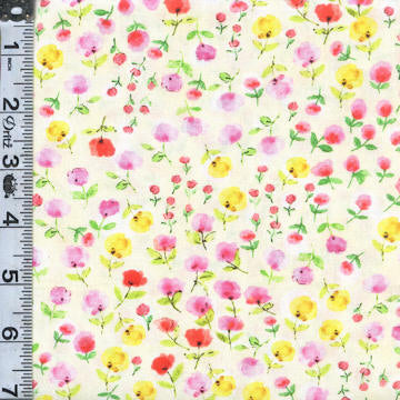 Spring Song - Floral Yellow