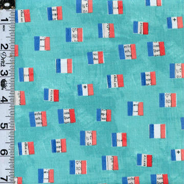 Wonder - French Flags - Aqua